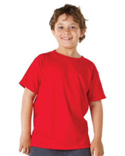 Hanes cotton youth tee shirt