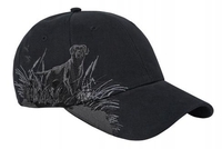 cap with Labrador, Wholesale Blank Caps