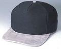 Baseball Caps with suede visor