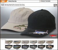 Themed & Partially Decorated Caps