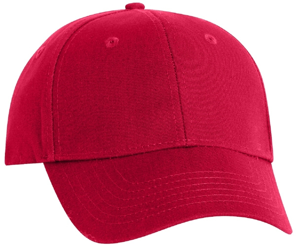 Plain Red Baseball Cap