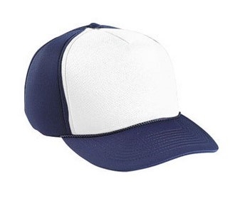 Blank 5-Panel Rope Snapback Hat Royal Blue