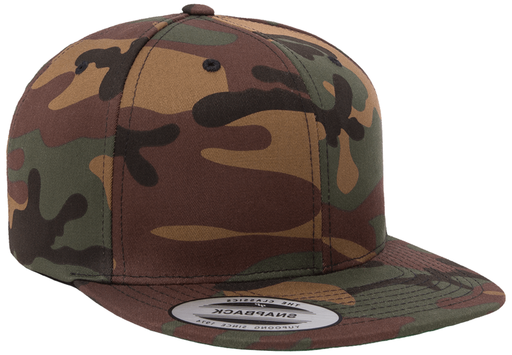 Yupoong camo snapback discount