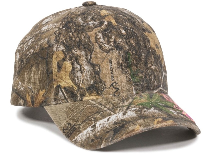 Men's Performance Stretch Fit Camouflage Cap - Edge, Size: Medium, Green