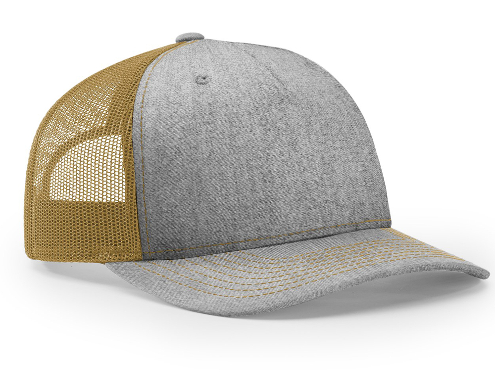 Richardson 5 Panel Trucker Twill Mesh Snapback image