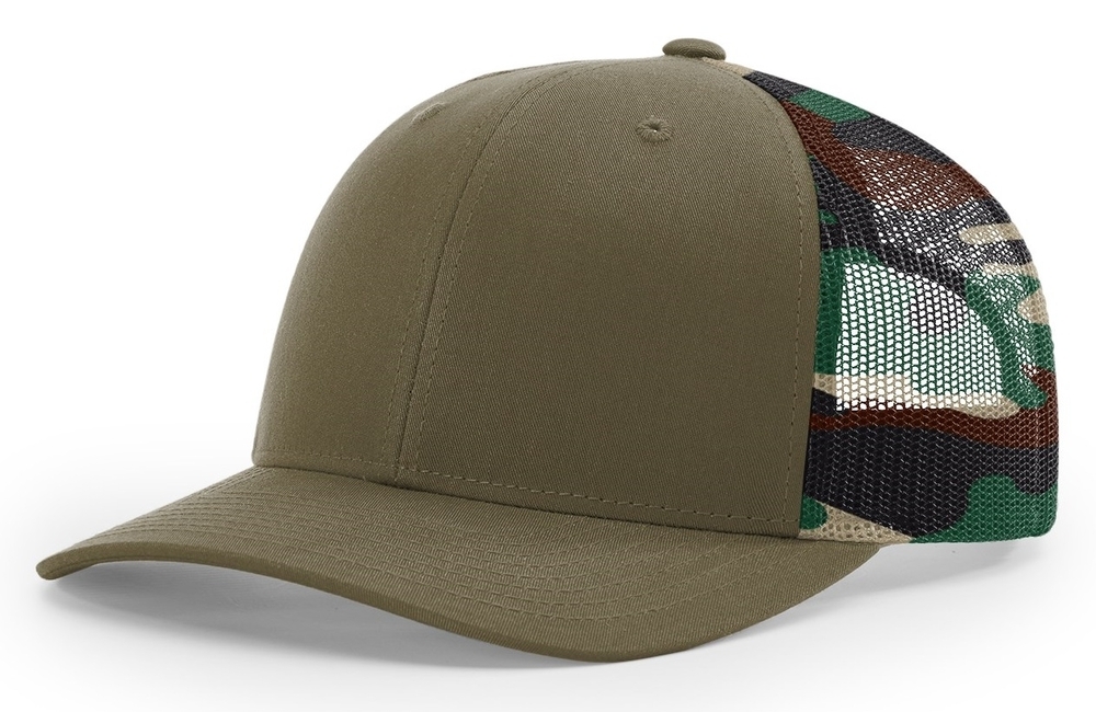 camo mesh hat