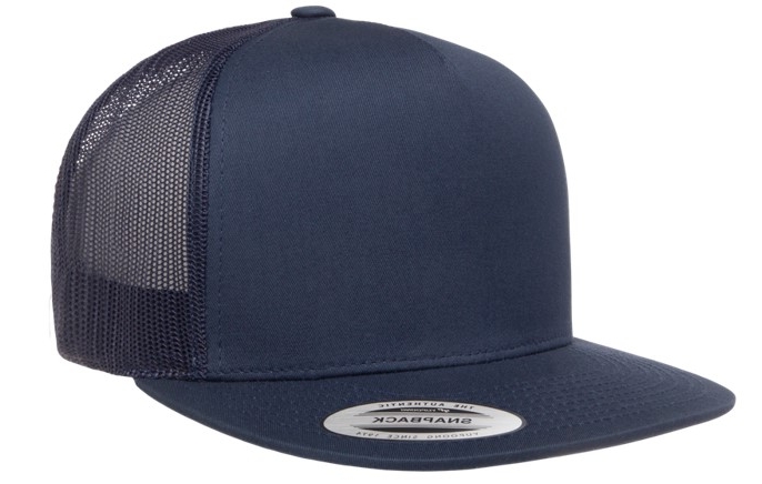 Budget Caps | Yupoong Flat Bill Trucker Mesh image