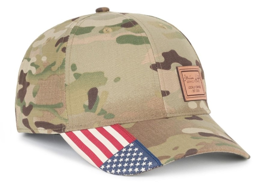 Outdoor Multicam® Cap w/Flag Visor image