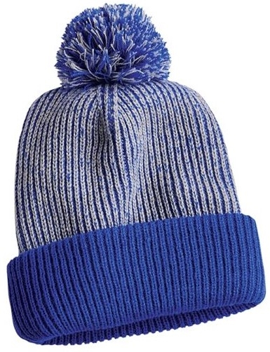 帽子 everyone low gauge speckled knit cap Uskees #4003 ultra blue - speckled donegal wool hat