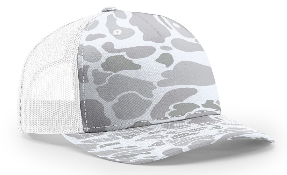 Richardson Printed Five Panel Trucker Hat image