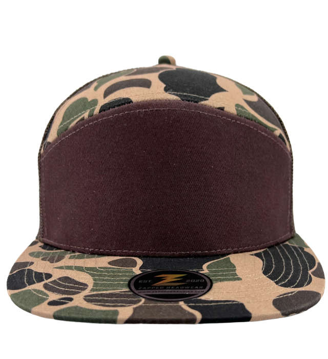 Zapped Signature Premium Seamless 6 Panel Camper Syle Mesh Back image