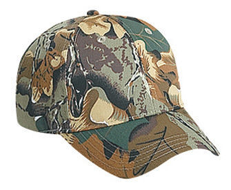 Otto Youth Camouflage Cotton Twill Low Profile Pro Style Cap | Wholesale Blank Caps & Hats | CapWholesalers