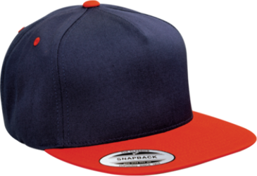 Yupoong Hats: Wholesale Yupoong Classic 5-Panel Snapback Two-Tone Hat