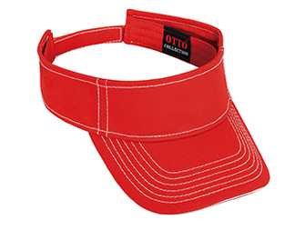 Otto-Superior Cotton Twill Sandwich Visor | Sun Visors : Custom, Blank and Wholesale Caps