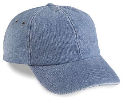 Denim Cap: Cobra Caps Denim Baseball Cap - CapWholesalers.com