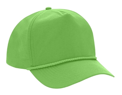 Cobra Caps: See The 5-Panel Neon Taslon Nylon Cap - CapWholesalers