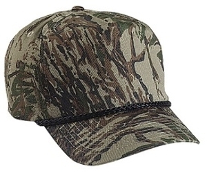 Cobra-5 Panel Cotton Twill Camouflage | Wholesale Blank Caps & Hats | CapWholesalers