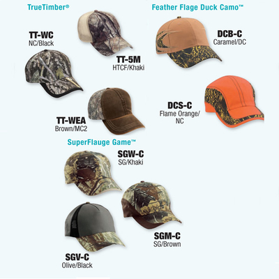 Cobra Caps: Can't Decide? Try Our Wholesale Licensed Camo Caps Sample Pack