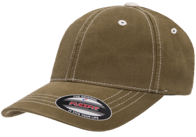 Yupoong Hats: Wholesale Yupoong Flexfit Contrast Stitch Cap -CapWholesalers