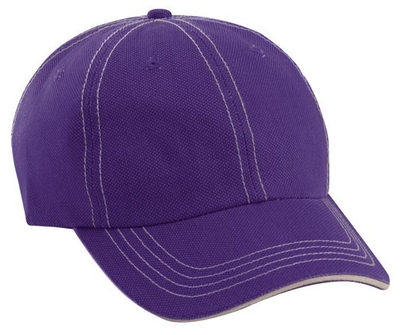 Cobra Caps: Garment Washed Jacquard Canvas Hat | Wholesale Caps & Hats