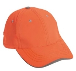 Cobra Caps: Wholesale Cobra Caps 6-Panel Safety Cap w/Reflective Sandwich Bill