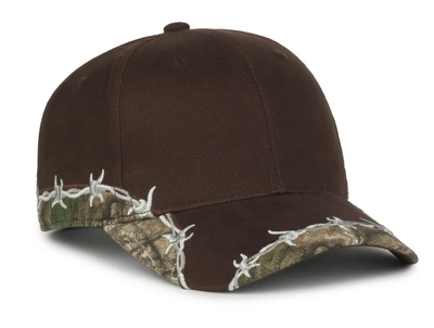 Outdoor Caps: Wholesale Outdoor Barbed Wire Camo Cap - CapWholesalers