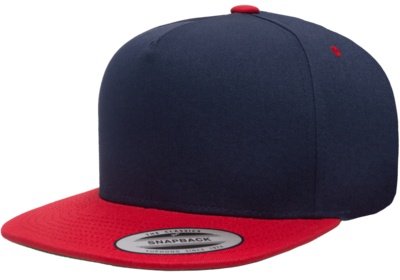 Yupoong Hats: Wholesale Yupoong Classic 5-Panel Snapback Two-Tone Hat