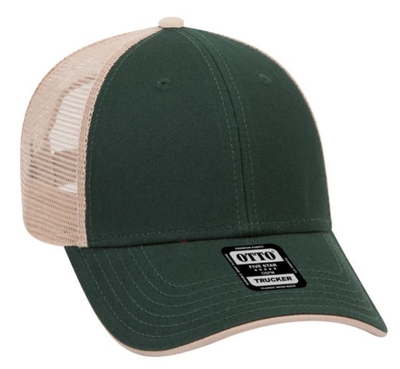 Otto Caps: Cotton Colored Edge Visor Low Profile Pro Style | CapWholesalers