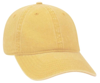 Otto Caps: Washed Pigment Dyed Cotton Twill Low Profile Pro | CapWholesalers