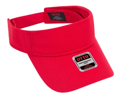 Otto Caps: Cool Comfort Polyester Cool Mesh Sun Visor | Wholesale Sports Visor