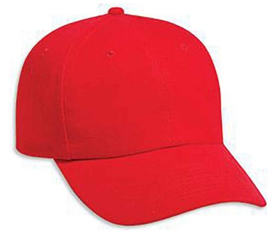 Otto Caps: Brushed Bull Denim Low Profile 6-Panel Pro Style Hat