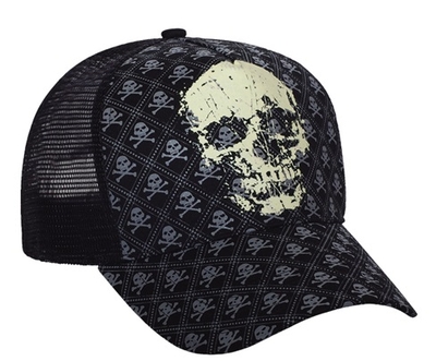 Mega Pro Style Fitted Mesh Skull Cap | Wholesale Blank Caps & Hats | CapWholesalers