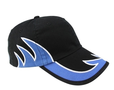 Wholesale Mega Cap: Low Profile Washed Cotton Twill Flame Cap | CapWholesalers