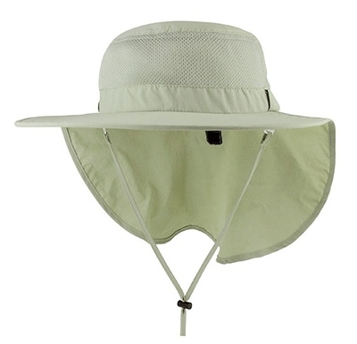 Wholesale Mega Cap: Juniper Taslon Large Bill Hat & Roll-Up Flap 