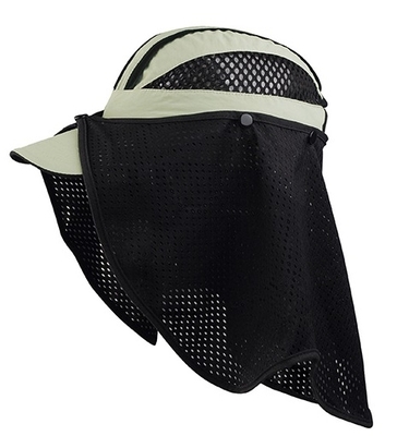 Wholesale Mega Caps: Juniper Taslon UV Cap & Removable Mesh Flap -CapWholesalers