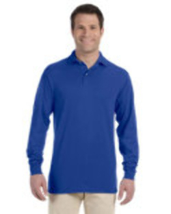 Wholesale Jerzees Shirts: Long Sleeve Jersey Polo - CapWholesalers.com