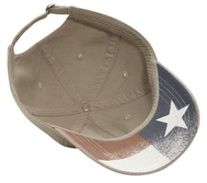 Cobra Caps: Wholesale Chino Relaxed Fit Cap / Underbill US Flag