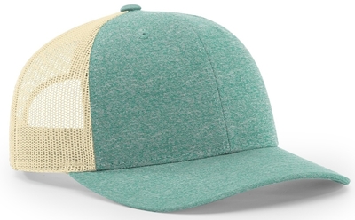Richardson Hats: Wholesale Low Profile Heather Trucker Cap | CapWholesalers