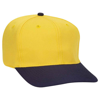 Otto Cotton Blend Twill Six Panel Pro Style Baseball Cap  | Wholesale Caps & Hats From Cap Wholesalers