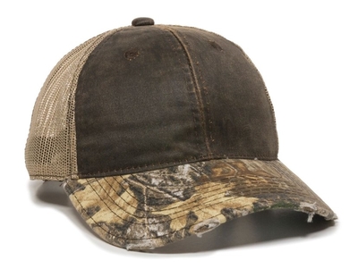 Outdoor Frayed Camo Mesh Back | Wholesale Caps From Cap Wholesalers