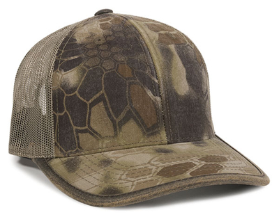 Outdoor Hats: 6 Panel Mesh Back Hat | Wholesale Blank Hats & Caps