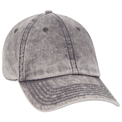 Otto 6 Panel Low Profile Snow Washed Superior Cotton Twill Cap | Cap Wholesalers