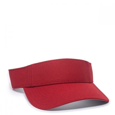 Outdoor Performance Mesh Ultra Thin Pre-curved Visor | Wholesale Visors & Sun Visors