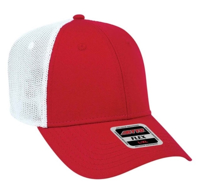 Otto Flex Hats: Mesh Back Cap | Wholesale Blank Hats | CapWholesalers