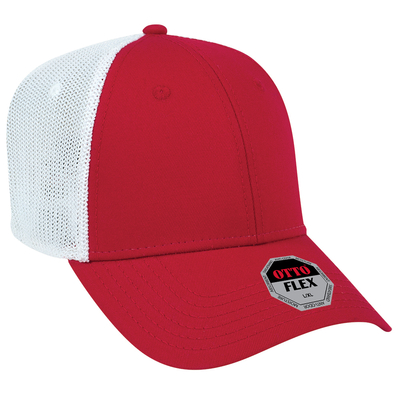 Otto Flex 6 Panel Mesh Back Cap | Wholesale Blank Caps & Hats | CapWholesalers