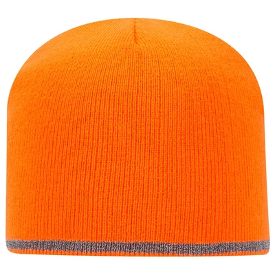 Otto Caps: Reflective Knit Beanie | Custom, Blank Wholesale Beanies