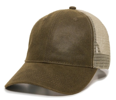 Outdoor Hats: Weathered Canvas Mesh Back | Wholesale Blank Hats 