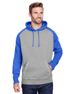 J America Adult Vintage Heather Pullover Hood | Pullover Hoodie