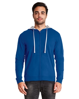 Next Level Adult French Terry Zip Hoody | Pullover Hoodie