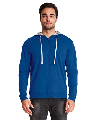 Next Level Adult French Terry Zip Hoody | Full Zipper Hoodie